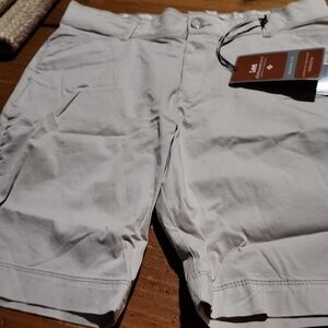 Lee Women's Light Gray Bermuda Shorts